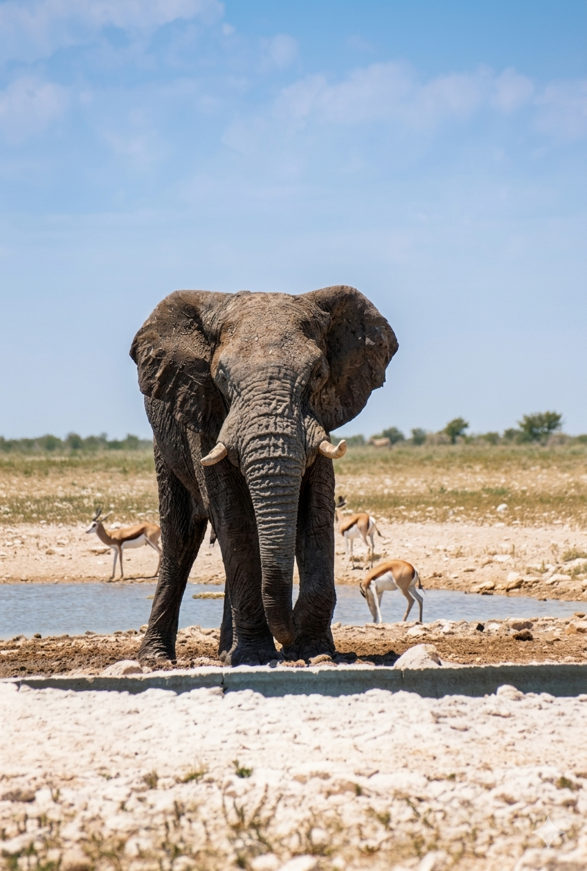 Etosha National Park interactive Map